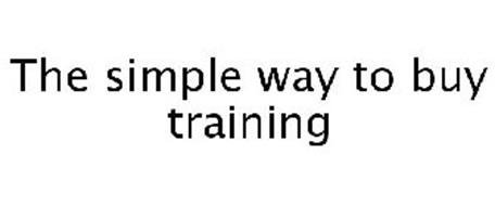 THE SIMPLE WAY TO BUY TRAINING