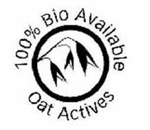 100% BIO AVAILABLE OAT ACTIVES
