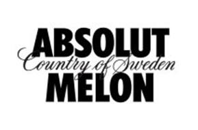 ABSOLUT COUNTRY OF SWEDEN MELON