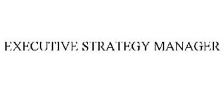 EXECUTIVE STRATEGY MANAGER