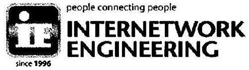 IE INTERNETWORK ENGINEERING SINCE 1996 PEOPLE CONNECTING PEOPLE