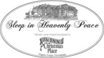 SLEEP IN HEAVENLY PEACE THE INN ULTIMATE LUXURY CREATED EXCLUSIVELY FOR AT CHRISTMAS PLACE PIGEON FORGE, TENNESSEE