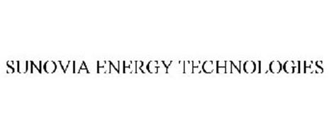 SUNOVIA ENERGY TECHNOLOGIES