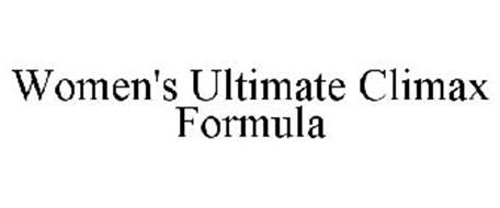 WOMEN'S ULTIMATE CLIMAX FORMULA