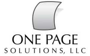 ONE PAGE SOLUTIONS, LLC