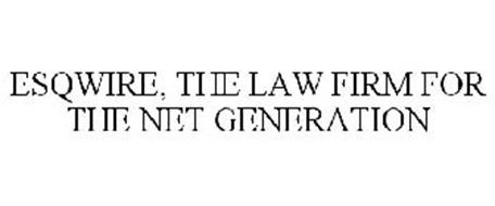 ESQWIRE, THE LAW FIRM FOR THE NET GENERATION