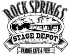 ROCK SPRINGS ARIZONA STAGE DEPOT SINCE 1918 FAMOUS CAFE & PIES!