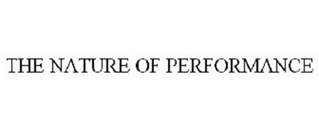THE NATURE OF PERFORMANCE