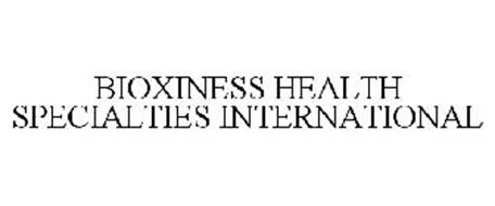 BIOXINESS HEALTH SPECIALTIES INTERNATIONAL