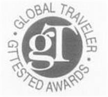 GT · GLOBAL TRAVELER · GTTESTED AWARDS