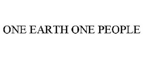 ONE EARTH ONE PEOPLE