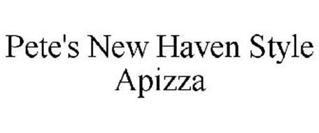 PETE'S NEW HAVEN STYLE APIZZA