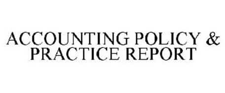 ACCOUNTING POLICY & PRACTICE REPORT