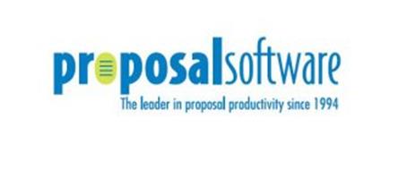 PROPOSALSOFTWARE THE LEADER IN PROPOSAL PRODUCTIVITY SINCE 1994