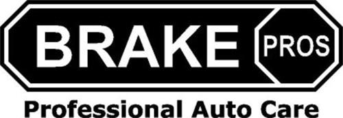 BRAKE PROS PROFESSIONAL AUTO CARE