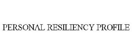PERSONAL RESILIENCY PROFILE