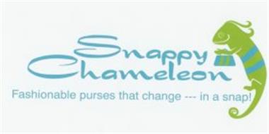 SNAPPY CHAMELEON FASHIONABLE PURSES THAT CHANGE --- IN A SNAP!