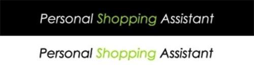 PERSONAL SHOPPING ASSISTANT PERSONAL SHOPPING ASSISTANT