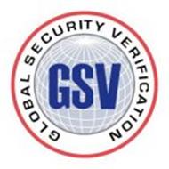 GSV GLOBAL SECURITY VERIFICATION