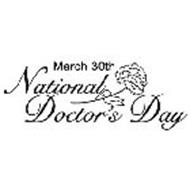 MARCH 30TH NATIONAL DOCTOR'S DAY