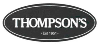 THOMPSON'S EST 1951