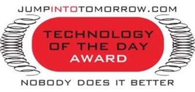 JUMPINTOTOMORROW.COM TECHNOLOGY OF THE DAY AWARD NOBODY DOES IT BETTER