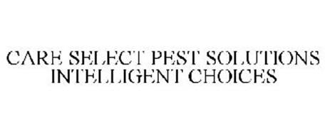 CARE SELECT PEST SOLUTIONS INTELLIGENT CHOICES