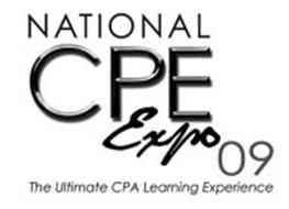 NATIONAL CPE EXPO 09 THE ULTIMATE CPA LEARNING EXPERIENCE