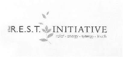 THE R.E.S.T. INITIATIVE RELIEF · ENERGY · SYNERGY · TOUCH