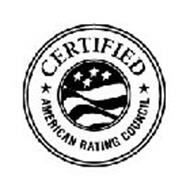CERTIFIED AMERICAN RATING COUNCIL