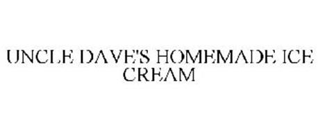 UNCLE DAVE'S HOMEMADE ICE CREAM