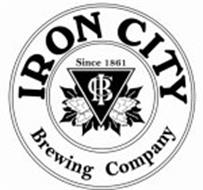 IRON CITY BREWING COMPANY SINCE 1861 ICB