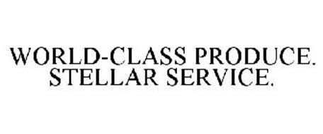 WORLD-CLASS PRODUCE. STELLAR SERVICE.