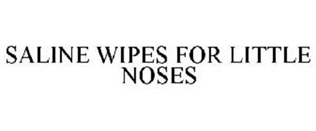 SALINE WIPES FOR LITTLE NOSES