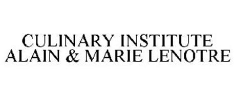 CULINARY INSTITUTE ALAIN & MARIE LENOTRE