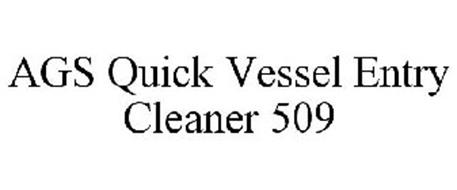 AGS QUICK VESSEL ENTRY CLEANER 509