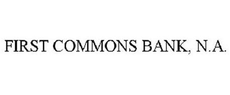FIRST COMMONS BANK, N.A.