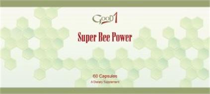 GOOD 1 SUPER BEE POWER 60 CAPSULES A DIETARY SUPPLEMENT