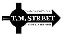 T.M. STREET HEATING & AIR CONDITIONING "YOUR ONE WAY STREET TO COMFORT"