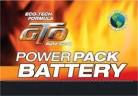 ECO-TECH FORMULA GTO AUTO CARE POWER PACK BATTERY GTO ECO-TECH·FORMULA