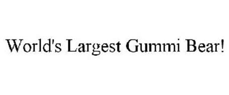 WORLD'S LARGEST GUMMI BEAR!