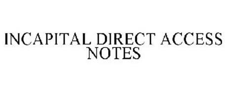 INCAPITAL DIRECT ACCESS NOTES