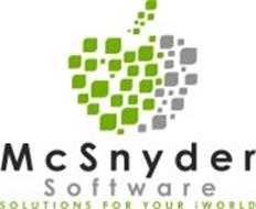 MCSNYDER SOFTWARE SOLUTIONS FOR YOUR IWORLD
