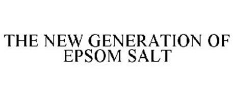 THE NEW GENERATION OF EPSOM SALT