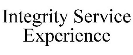INTEGRITY..... SERVICE..... EXPERIENCE