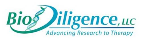 BIODILIGENCE, LLC ADVANCING RESEARCH TO THERAPY