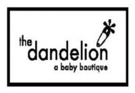 THE DANDELION A BABY BOUTIQUE