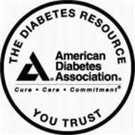 THE DIABETES RESOURCE YOU TRUST A AMERICAN DIABETES ASSOCIATION CURE CARE COMMITMENT