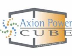 AXION POWER CUBE WWW.AXIONPOWER.COM