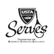 USTA SERVES FOUNDATION FOR ACADEMICS. CHARACTER. EXCELLENCE.